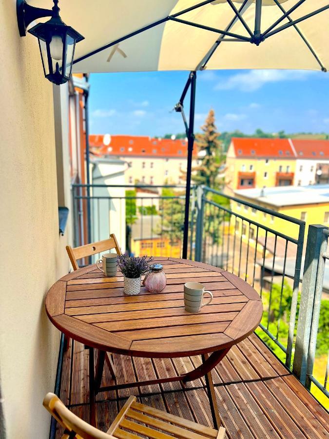 Elbling Apartment Mit Terrasse - Netflix - Parkplatz - Weinbergblick Meißen Eksteriør billede